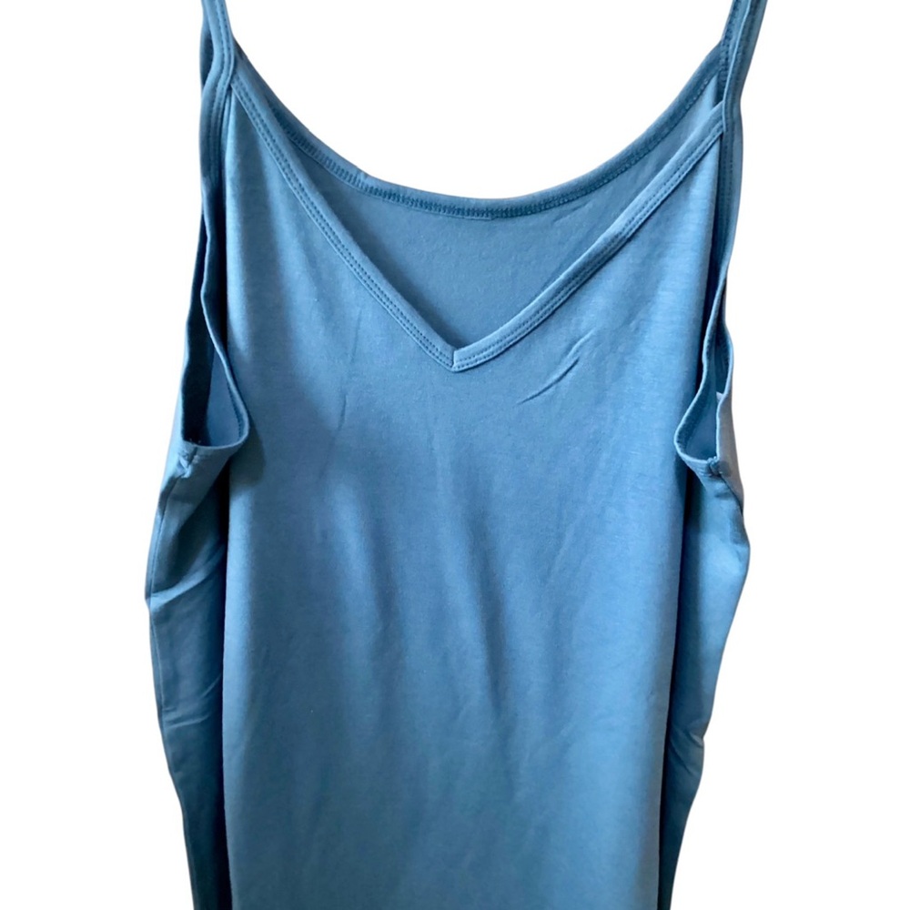 Zenana Premium Front and Back Reversible Spaghetti Strap Flowy Cami Tank (NWT) - Picture 9 of 13